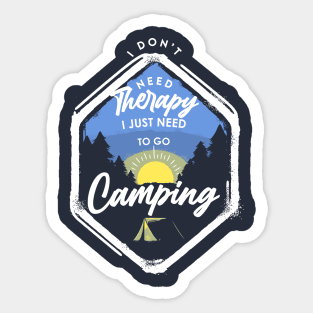 I don't need Therapy Sticker